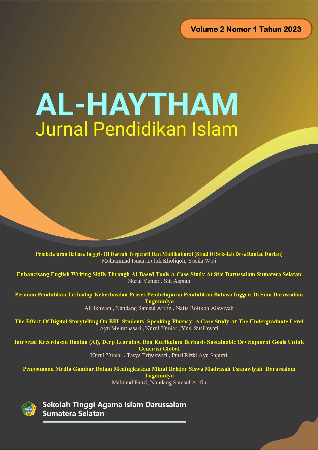 					View Vol. 2 No. 1 (2023): English Education
				
